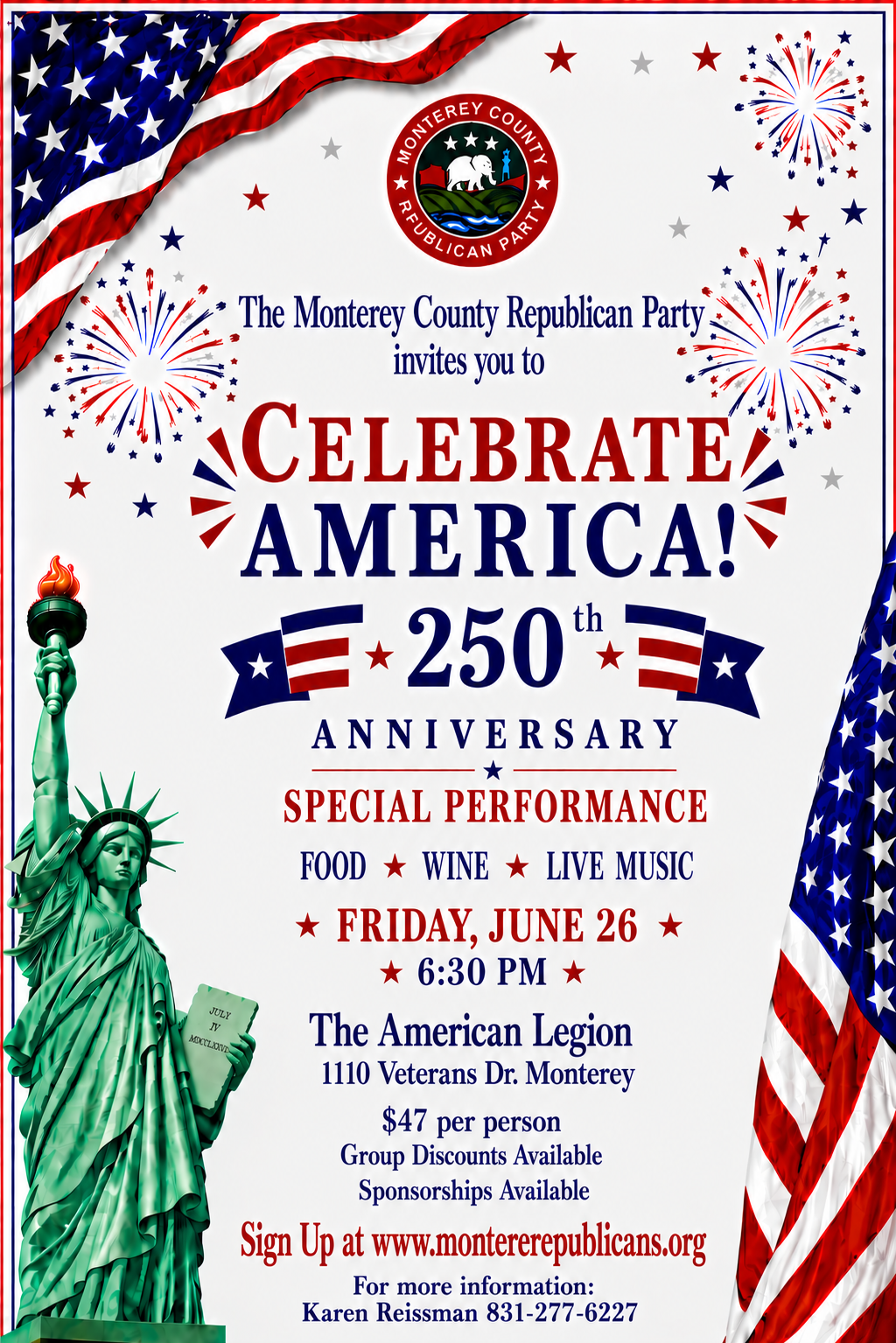 Celebrate America 250 with Special Performance June 26th