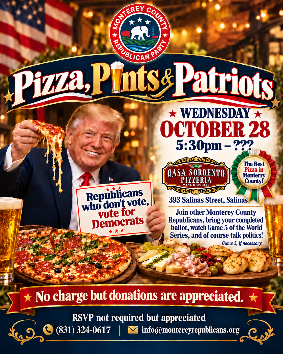 Pizza and Polls